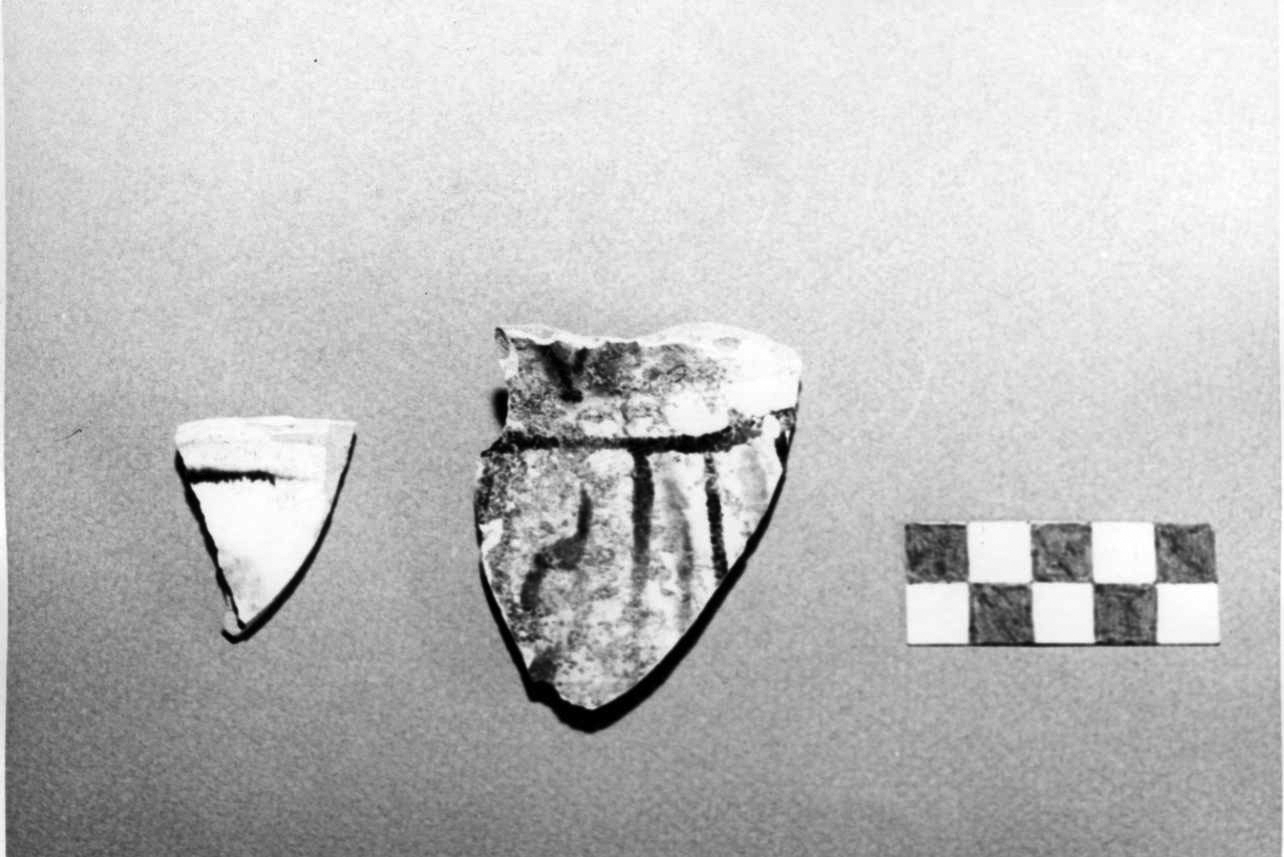 boccale, frammento - bottega padana (sec. XV)