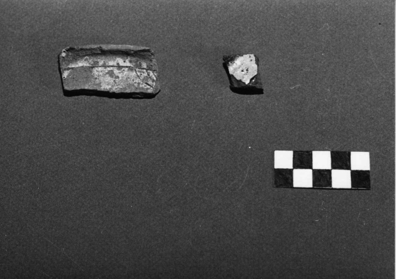 boccale, frammento - bottega padana (sec. XIV)