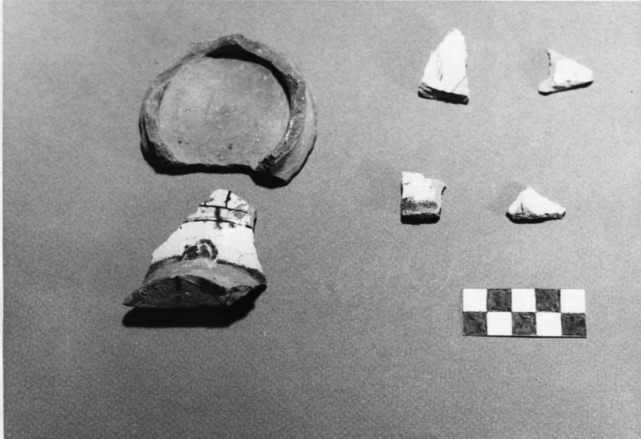 boccale, frammento - bottega piemontese (secc. XIV/ XV)