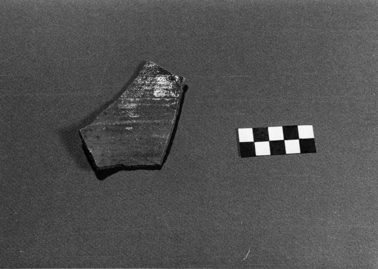 pentola, frammento - bottega piemontese (secc. XV/ XVI)