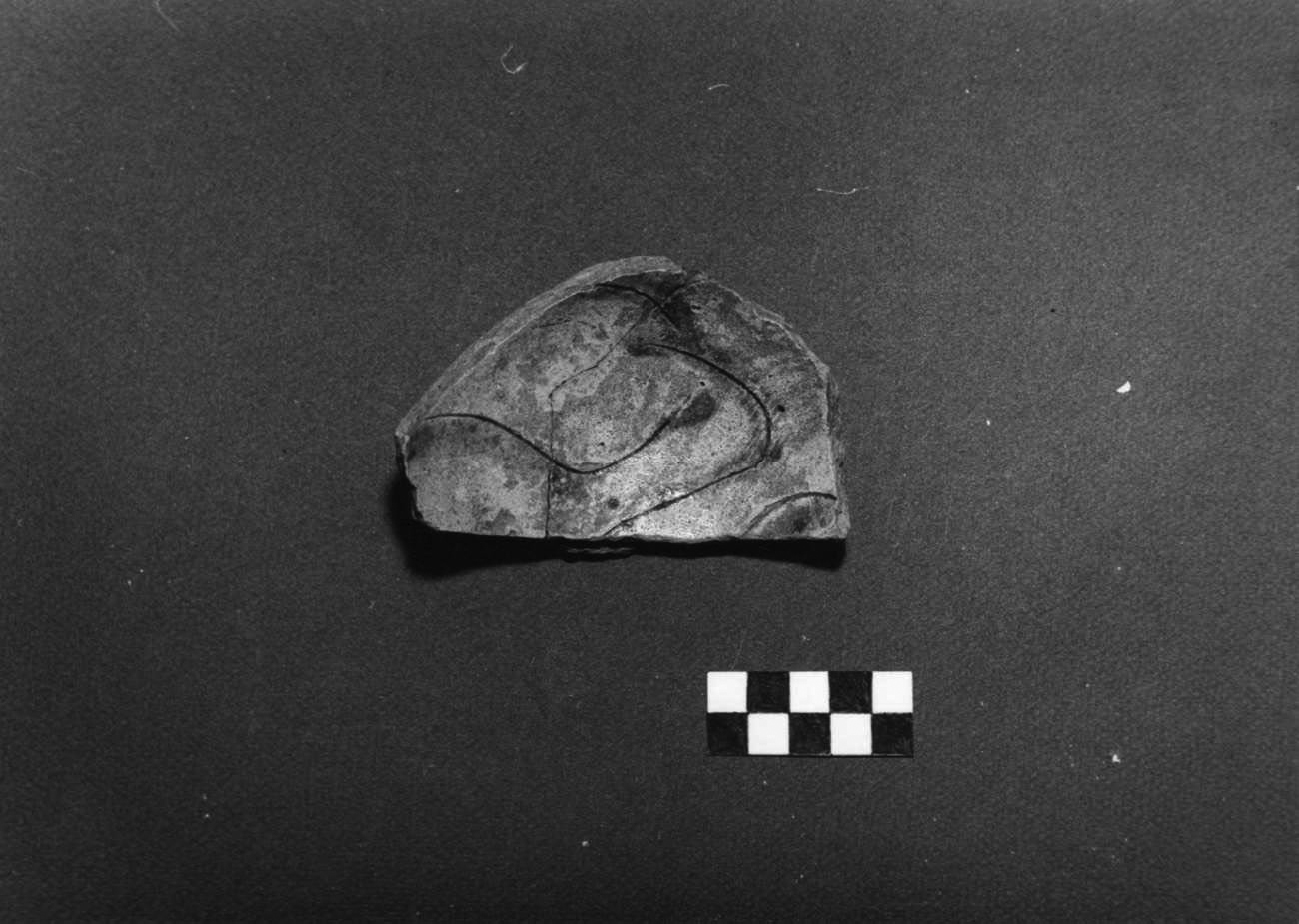 scodella, frammento - bottega padana (secc. XVI/ XVII)