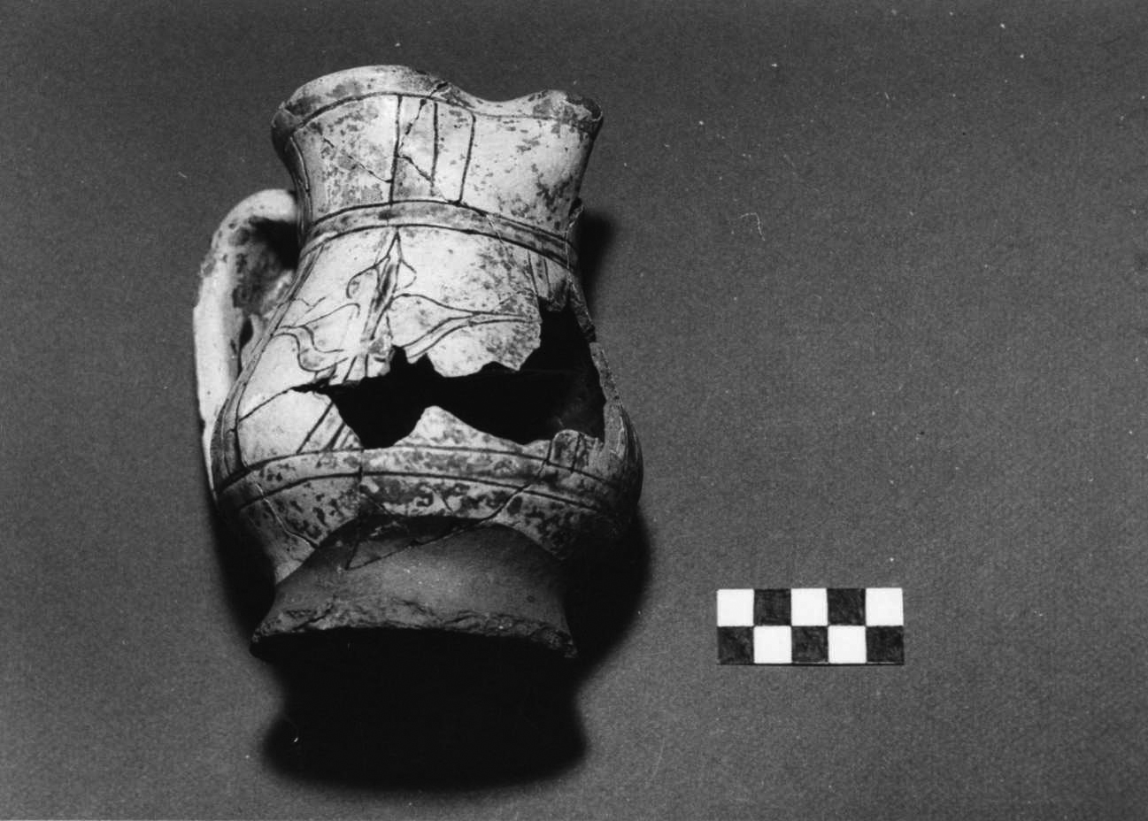 boccale, frammento - bottega padana (sec. XVI)