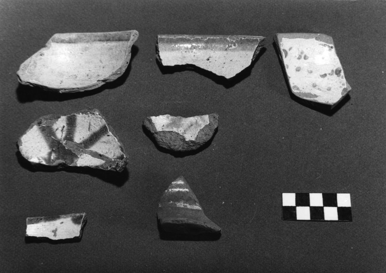 bacino, frammento - bottega padana (secc. XV/ XVI)