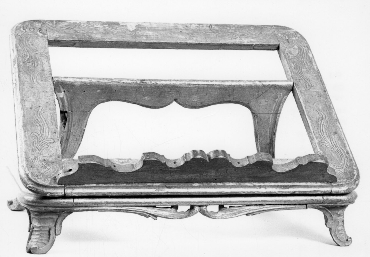 leggio d'altare, opera isolata - bottega torinese (metà sec. XVIII)