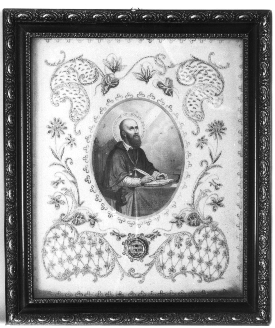 San Francesco di Sales (reliquiario, opera isolata) - bottega italiana (primo quarto sec. XIX)