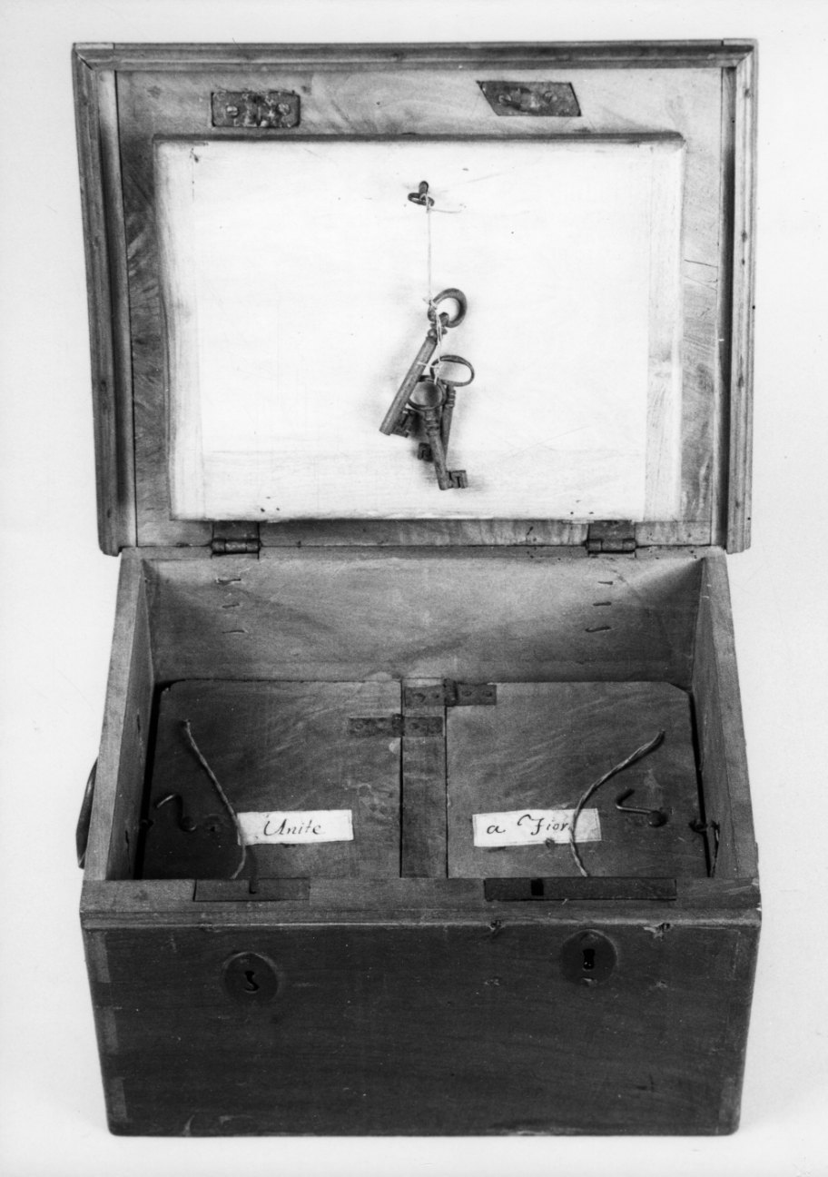 cassetta, opera isolata - bottega piemontese (seconda metà sec. XVIII)