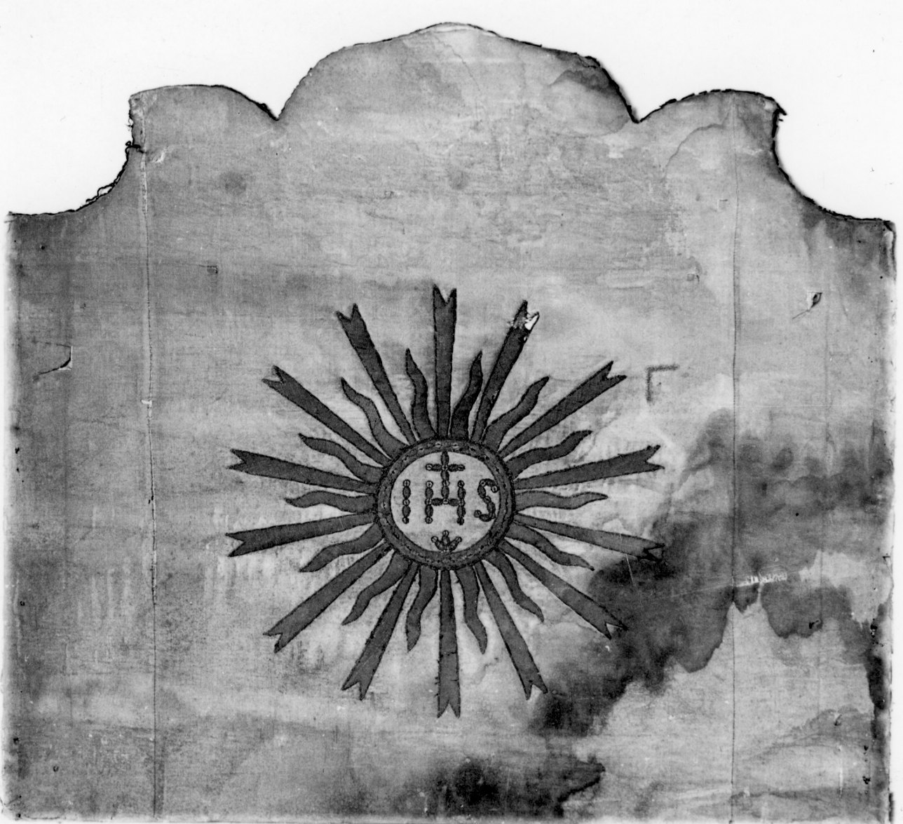 tronetto per esposizione eucaristica, frammento - bottega piemontese (seconda metà sec. XIX)