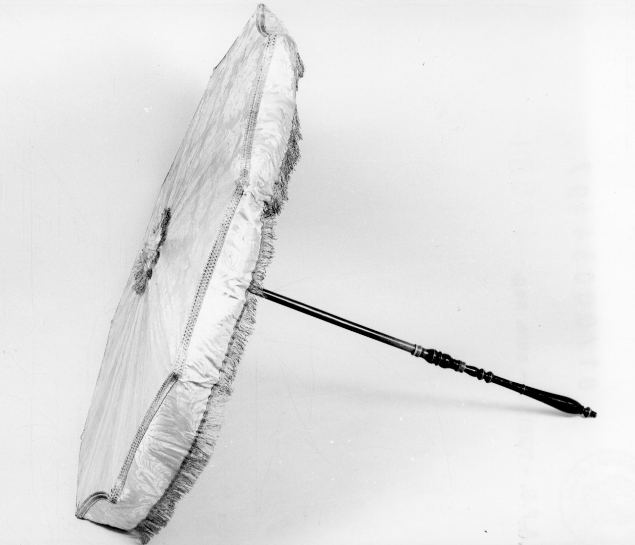 ombrellino processionale, opera isolata - bottega piemontese (seconda metà sec. XIX)