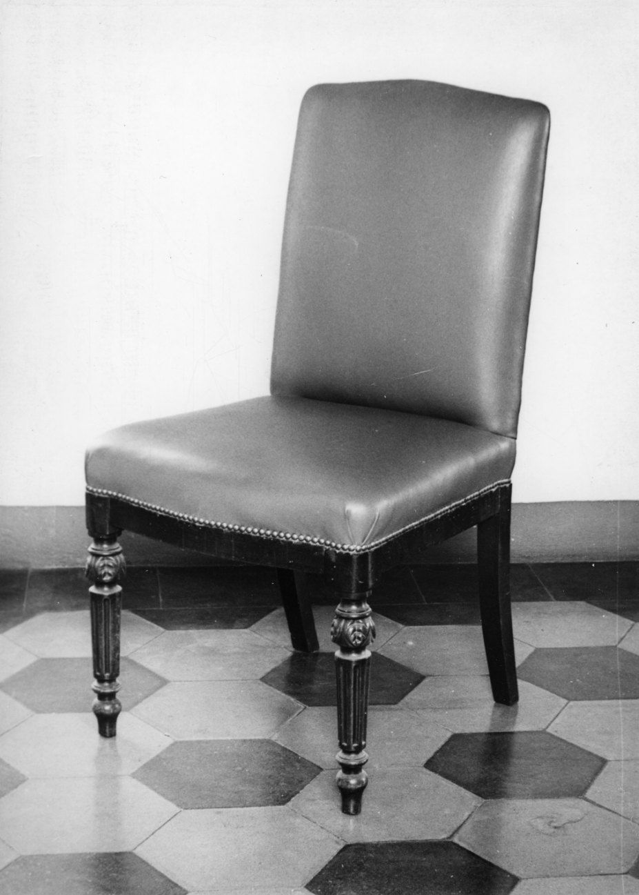 seggiolone, serie - bottega piemontese (ultimo quarto sec. XVIII)