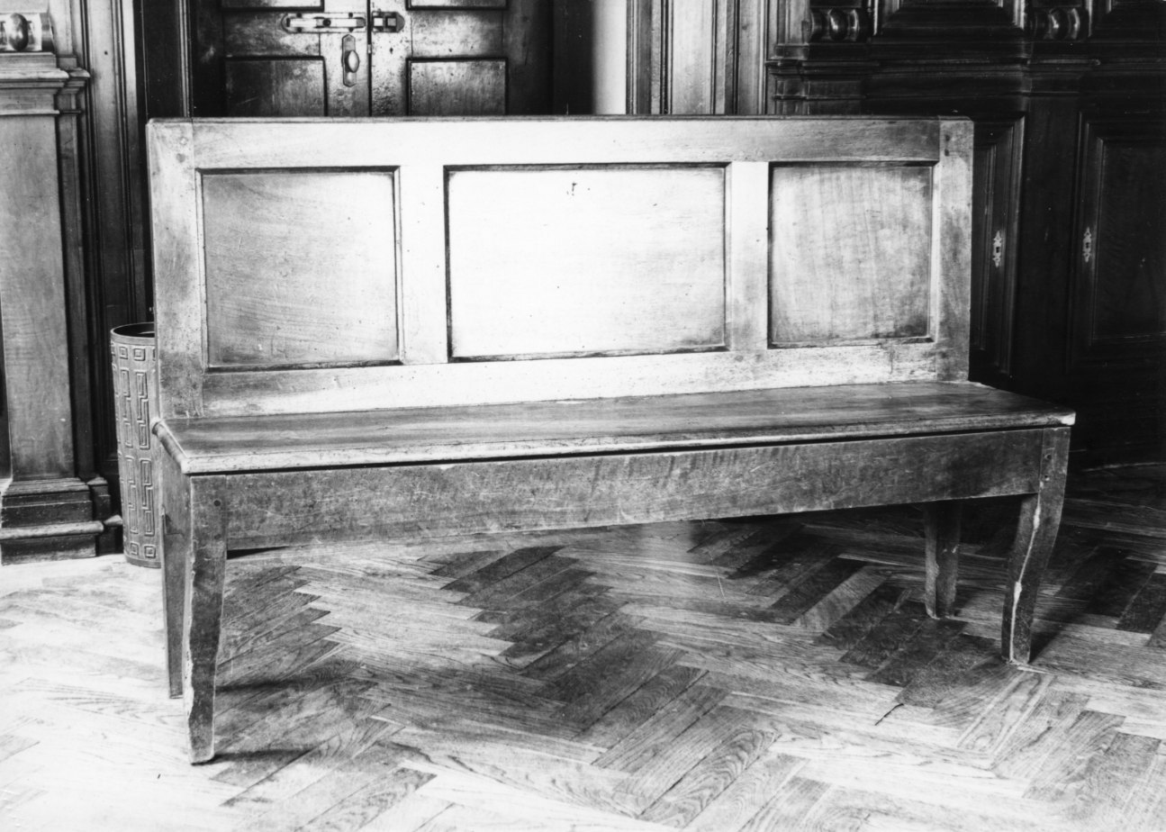 panca, serie - bottega piemontese (metà sec. XIX)