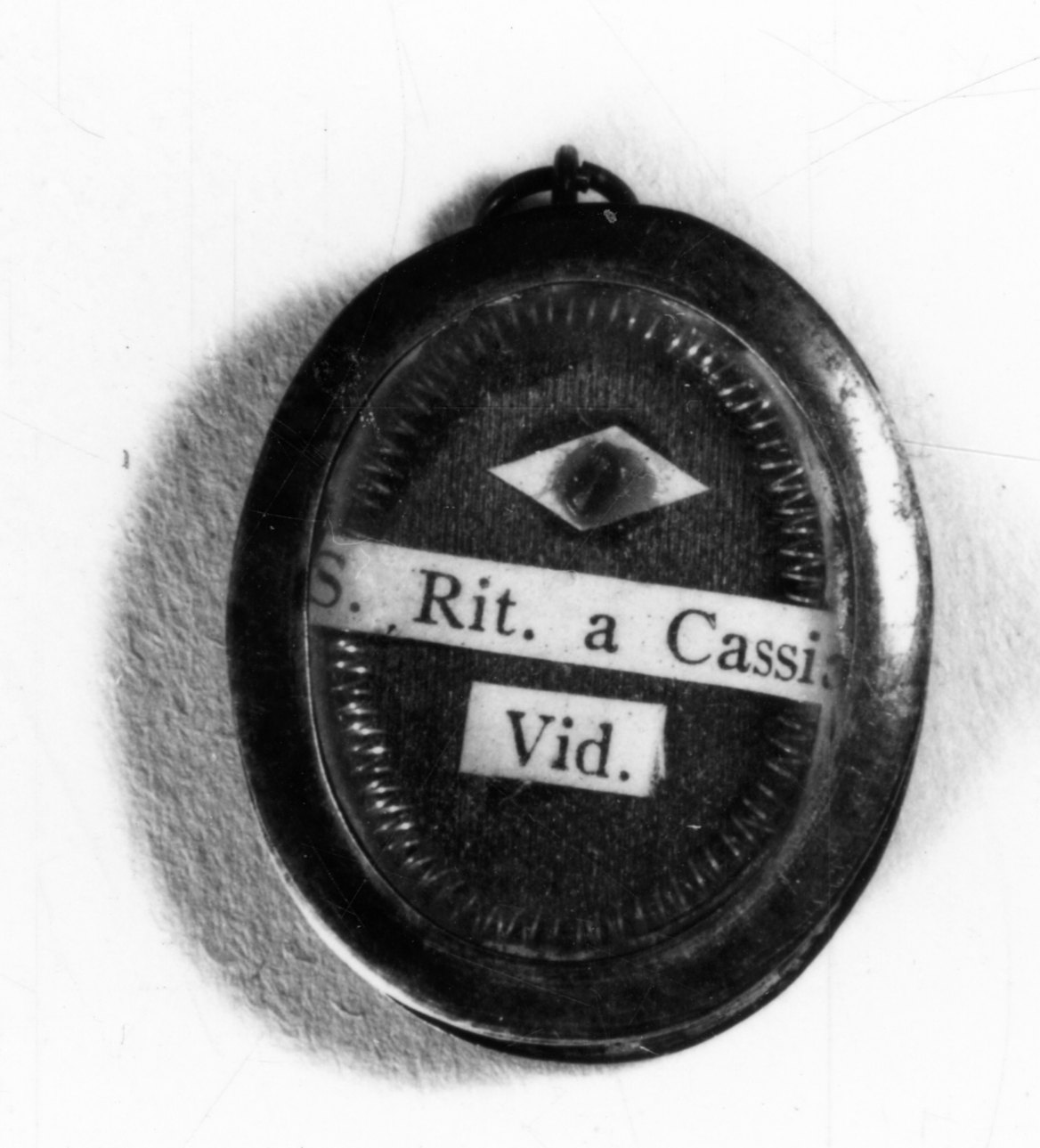 reliquiario a capsula - a medaglione, opera isolata - bottega italiana (prima metà sec. XX)