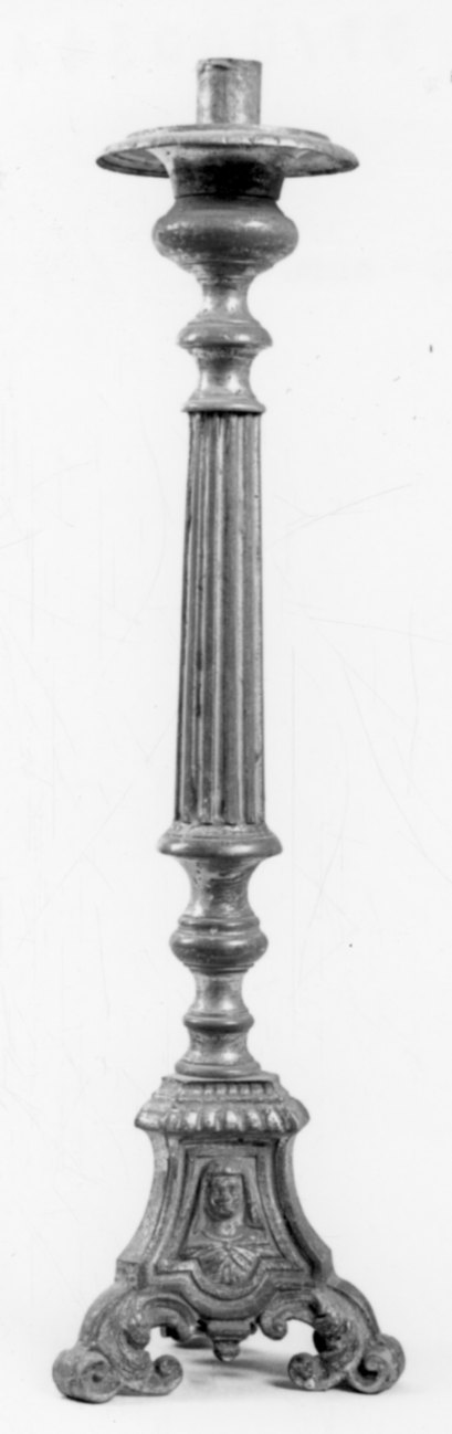 candeliere, serie - bottega italiana (fine/inizio secc. XIX/ XX)