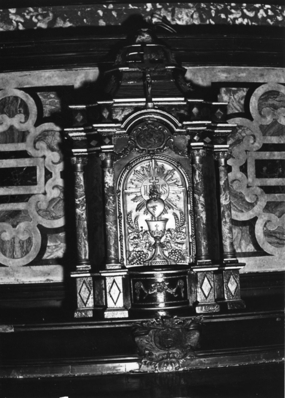 tabernacolo, opera isolata - bottega piemontese (primo quarto sec. XVIII)