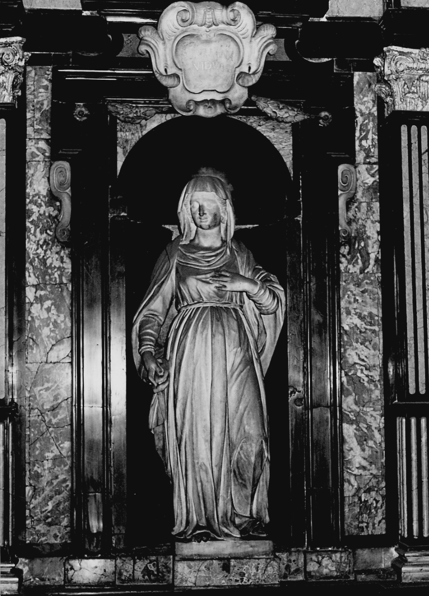 Santa Giuliana (statua, opera isolata) - bottega piemontese (seconda metà sec. XVIII)