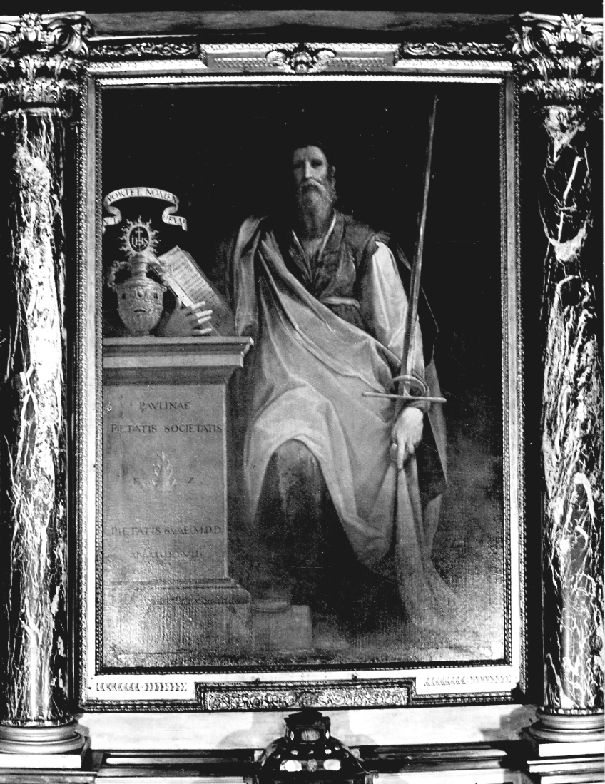San Paolo (dipinto, opera isolata) di Zuccari Federico (inizio sec. XVII)