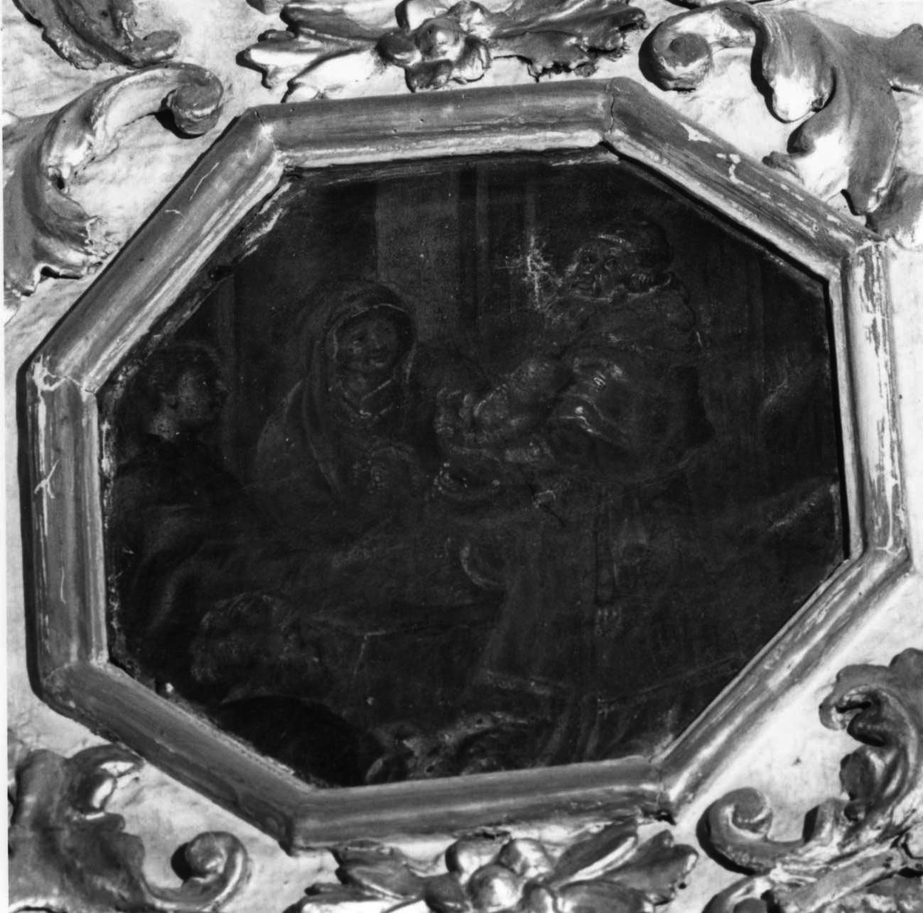 presentazione di Gesù al tempio (dipinto) - ambito piemontese (inizio sec. XVIII)