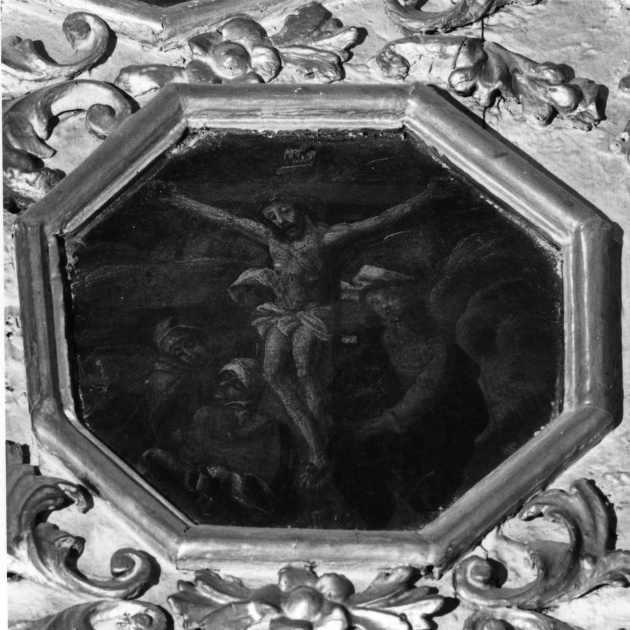 Cristo crocifisso (dipinto) - ambito piemontese (inizio sec. XVIII)