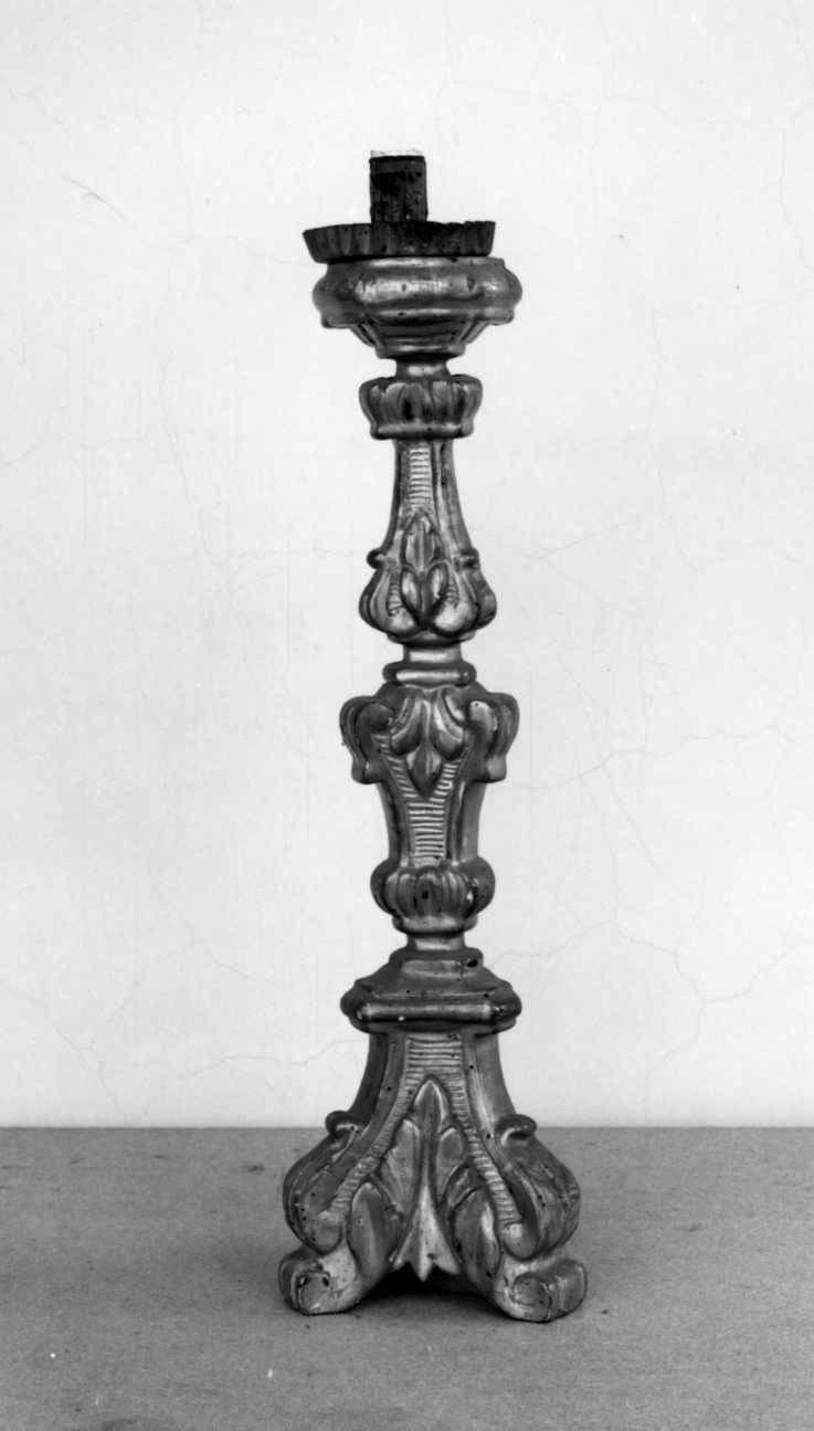 candeliere, serie - bottega piemontese (sec. XVIII)