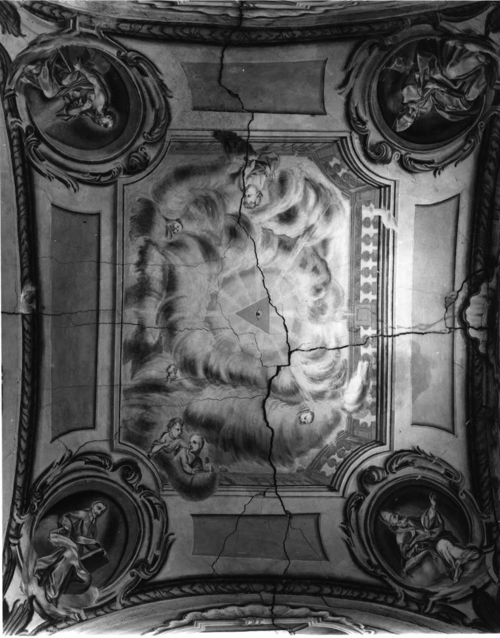 Dottori della chiesa (dipinto, insieme) - ambito piemontese (prima metà sec. XIX)