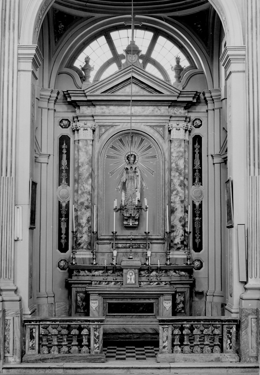 altare, opera isolata - bottega piemontese (terzo quarto sec. XVIII)