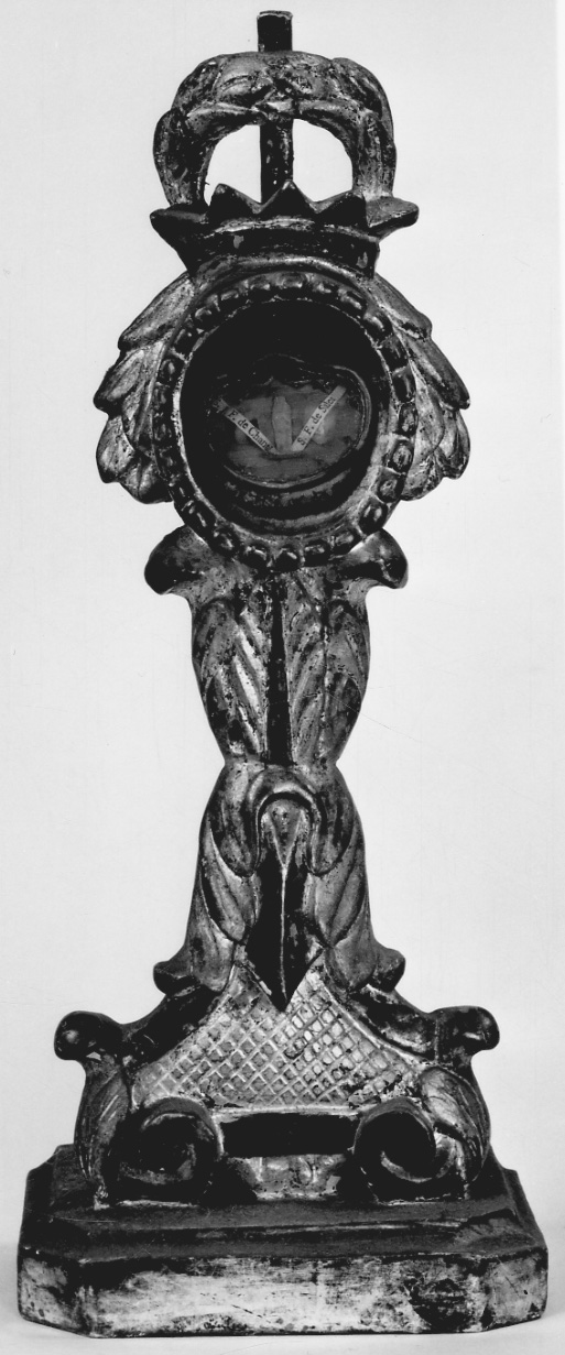 reliquiario - a ostensorio, opera isolata - bottega piemontese (ultimo quarto sec. XVIII)