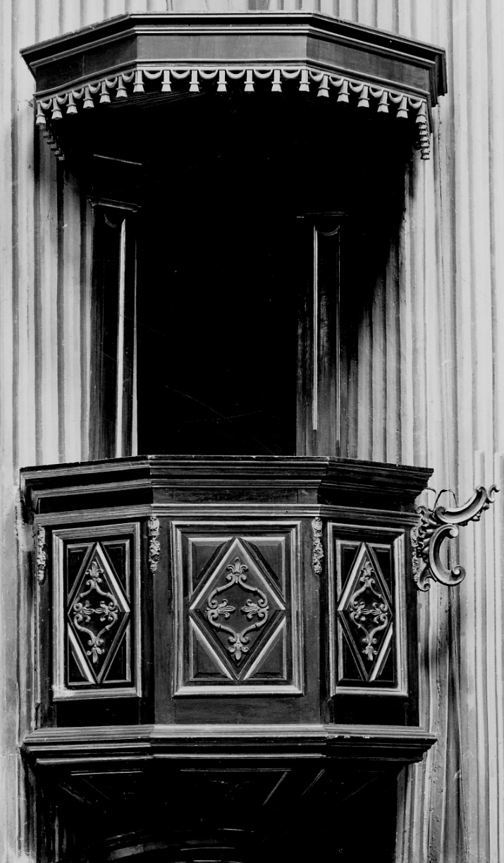 pulpito, opera isolata - bottega piemontese (terzo quarto sec. XIX)