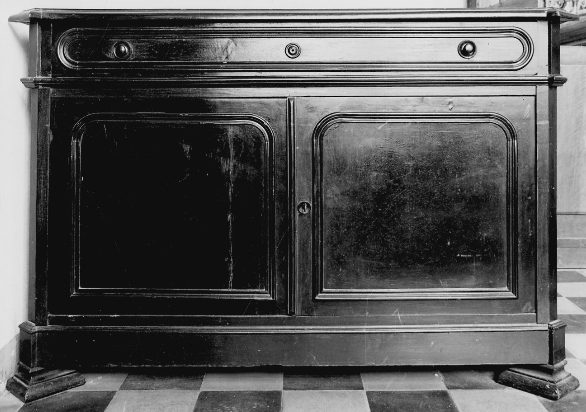 mobile, opera isolata - bottega piemontese (ultimo quarto sec. XIX)