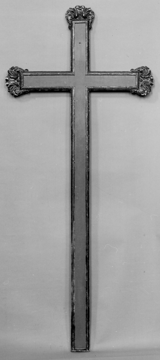 croce, opera isolata - bottega piemontese (seconda metà sec. XIX)