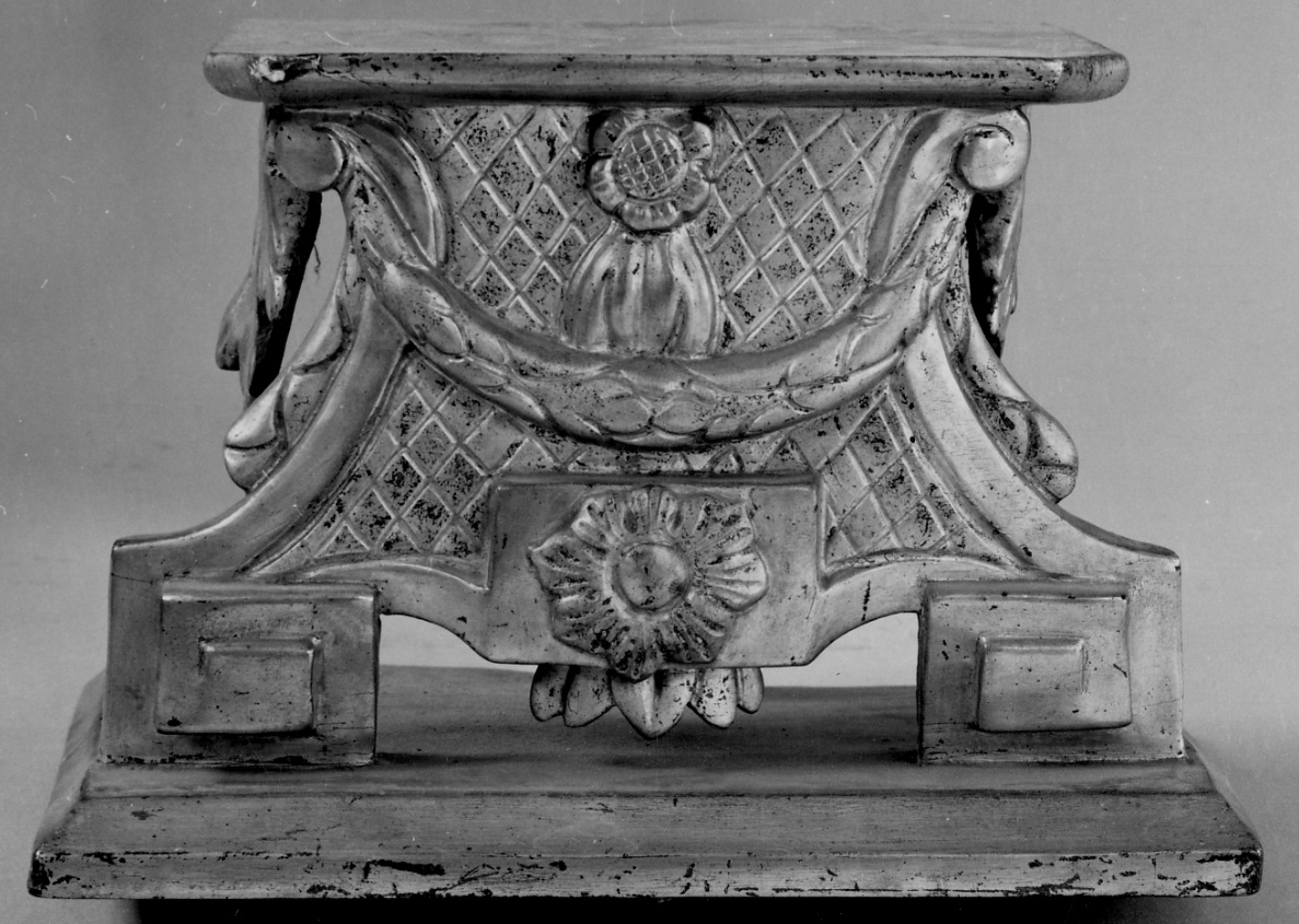 base, opera isolata - bottega piemontese (fine sec. XVIII)