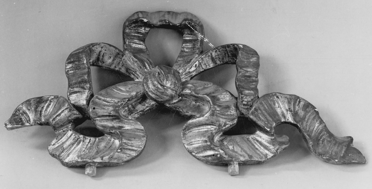 decorazione a intaglio, frammento - bottega piemontese (seconda metà sec. XVIII)