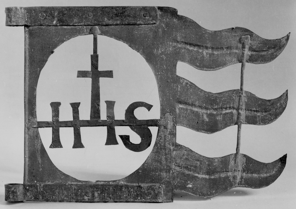 banderuola, opera isolata - bottega piemontese (sec. XIX)