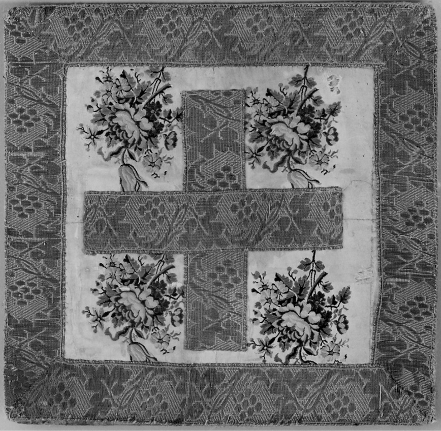 borsa del corporale, opera isolata - manifattura piemontese (seconda metà sec. XIX)