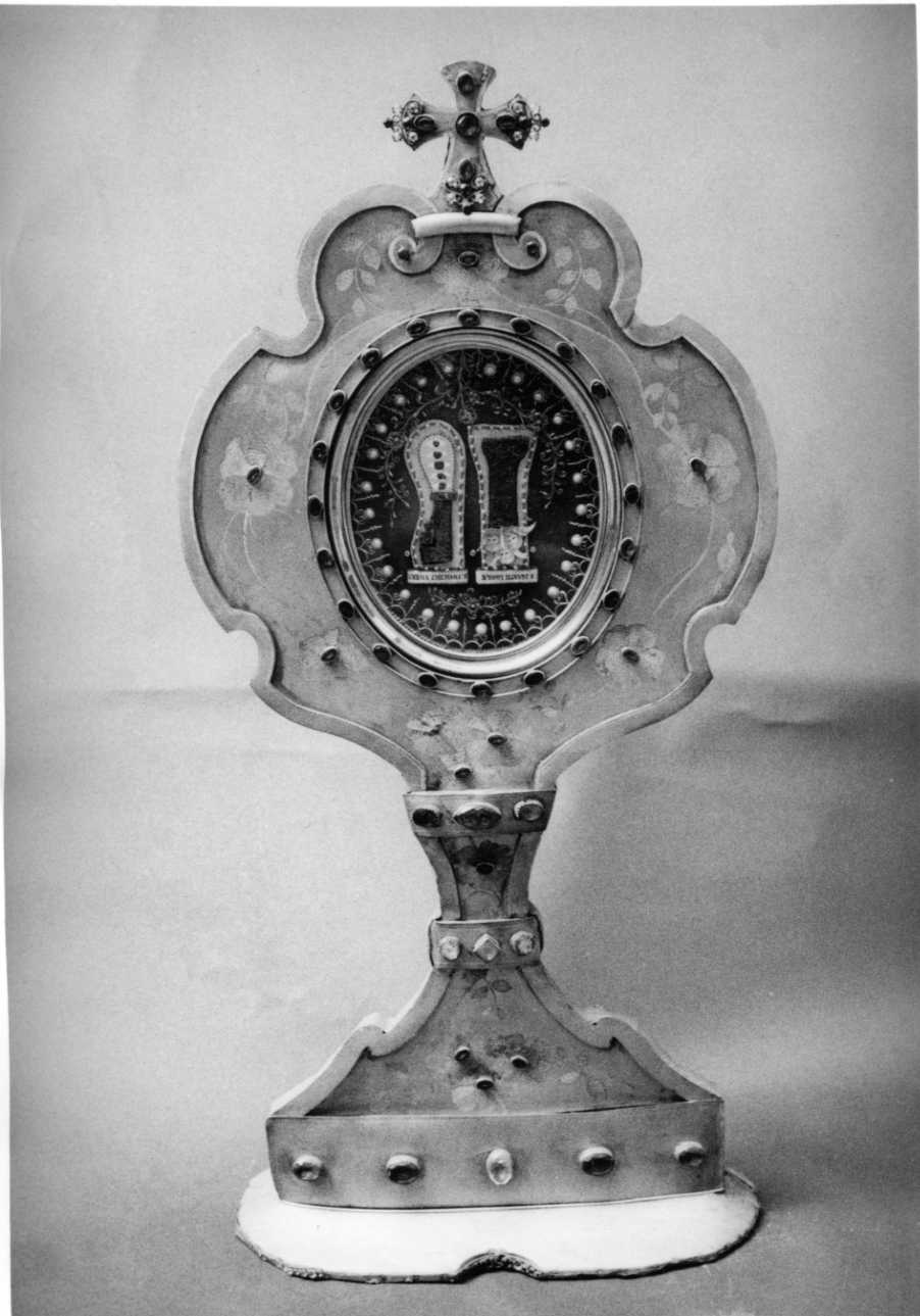 reliquiario - a ostensorio, opera isolata - bottega piemontese (metà sec. XVII)