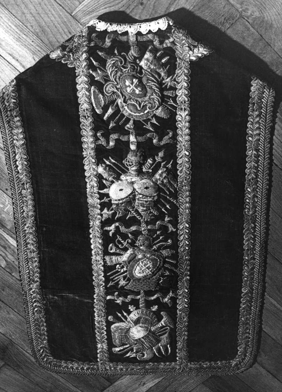 paramento liturgico, insieme - manifattura piemontese (inizio sec. XVII)