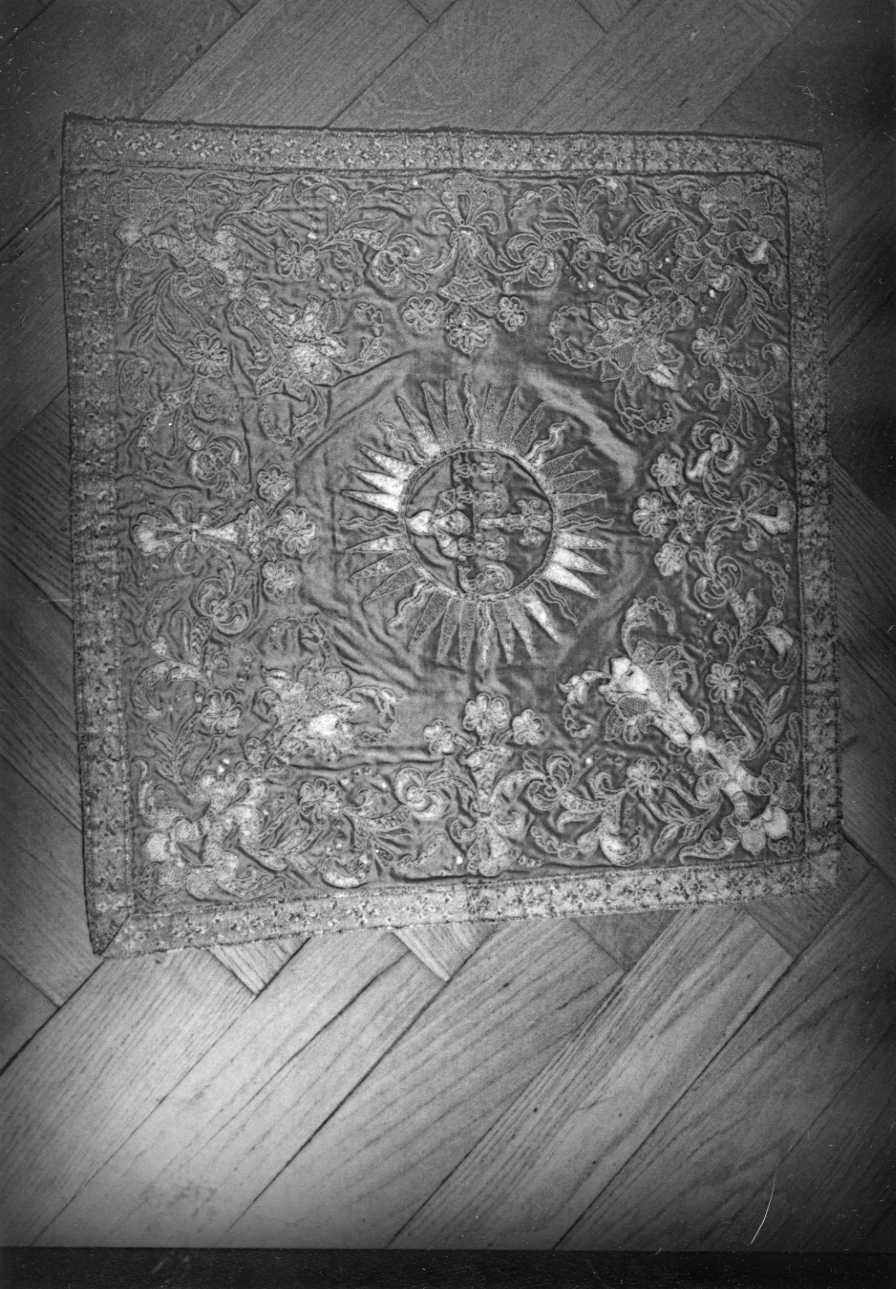 velo di calice, serie - manifattura piemontese (inizio sec. XVIII)