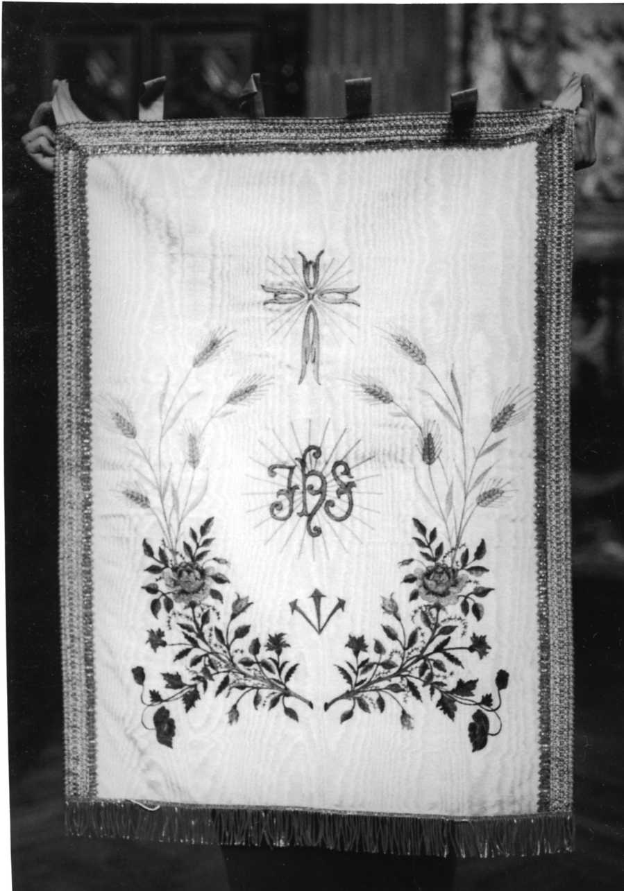 stendardo, opera isolata - manifattura piemontese (inizio sec. XX)