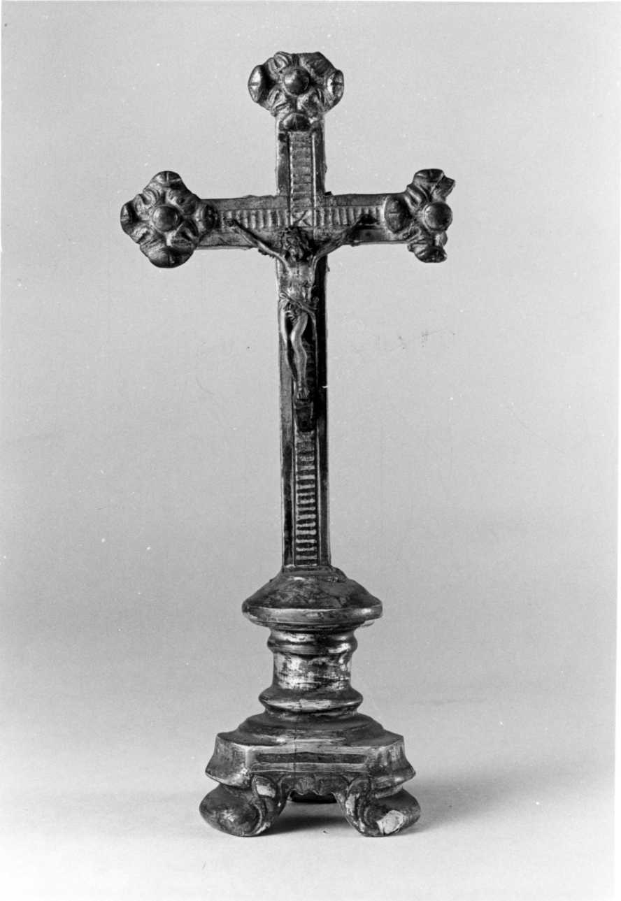 Cristo crocifisso (crocifisso stazionale, opera isolata) - bottega piemontese (inizio sec. XIX)