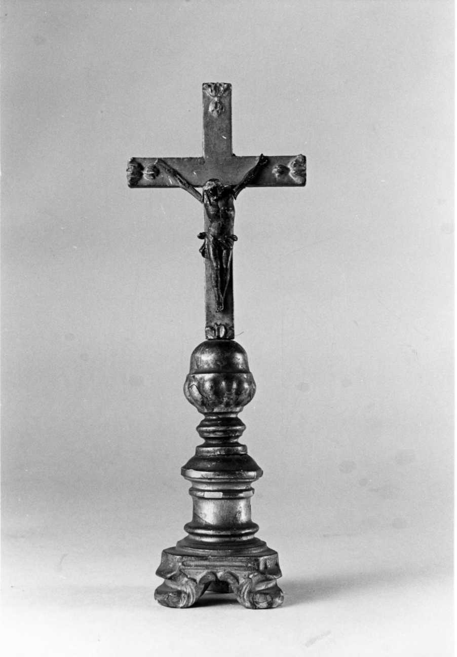 Cristo crocifisso (crocifisso stazionale, opera isolata) - bottega piemontese (inizio sec. XIX)