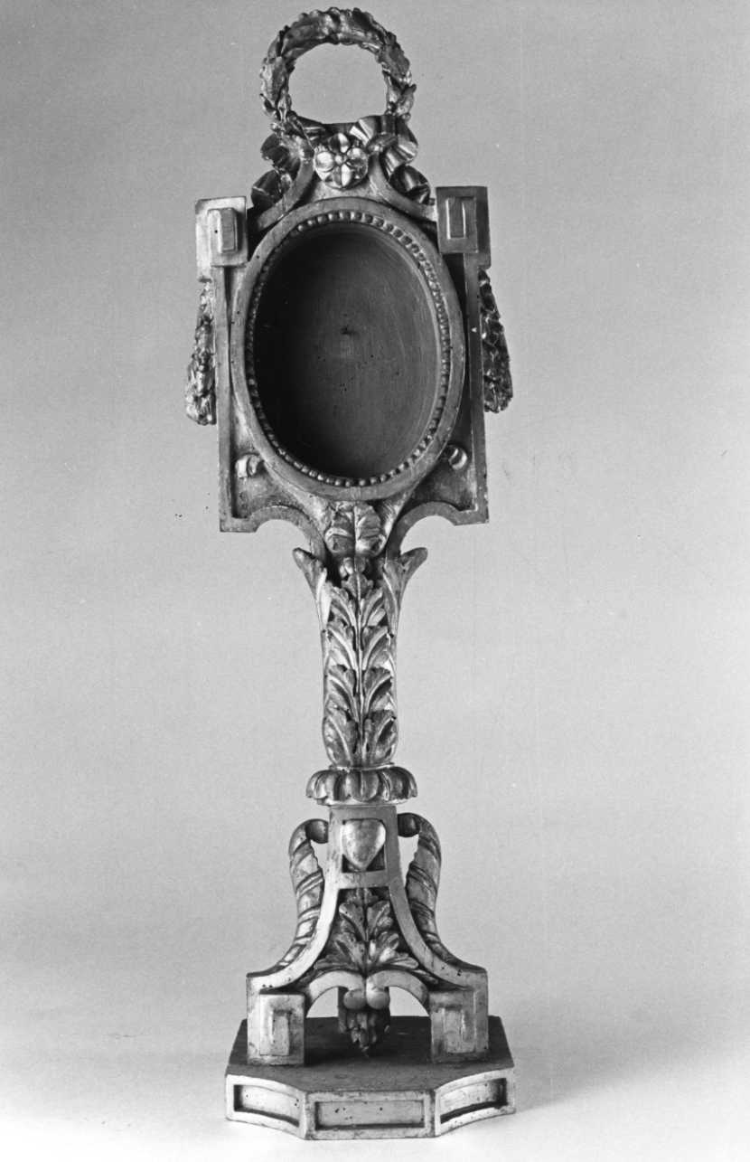 reliquiario - a ostensorio, opera isolata - bottega piemontese (ultimo quarto sec. XVIII)