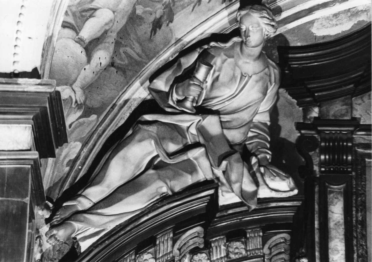 Fede (statua, elemento d'insieme) di Carlone Giuseppe Maria, Carlone Giovanni Domenico (seconda metà sec. XVII)