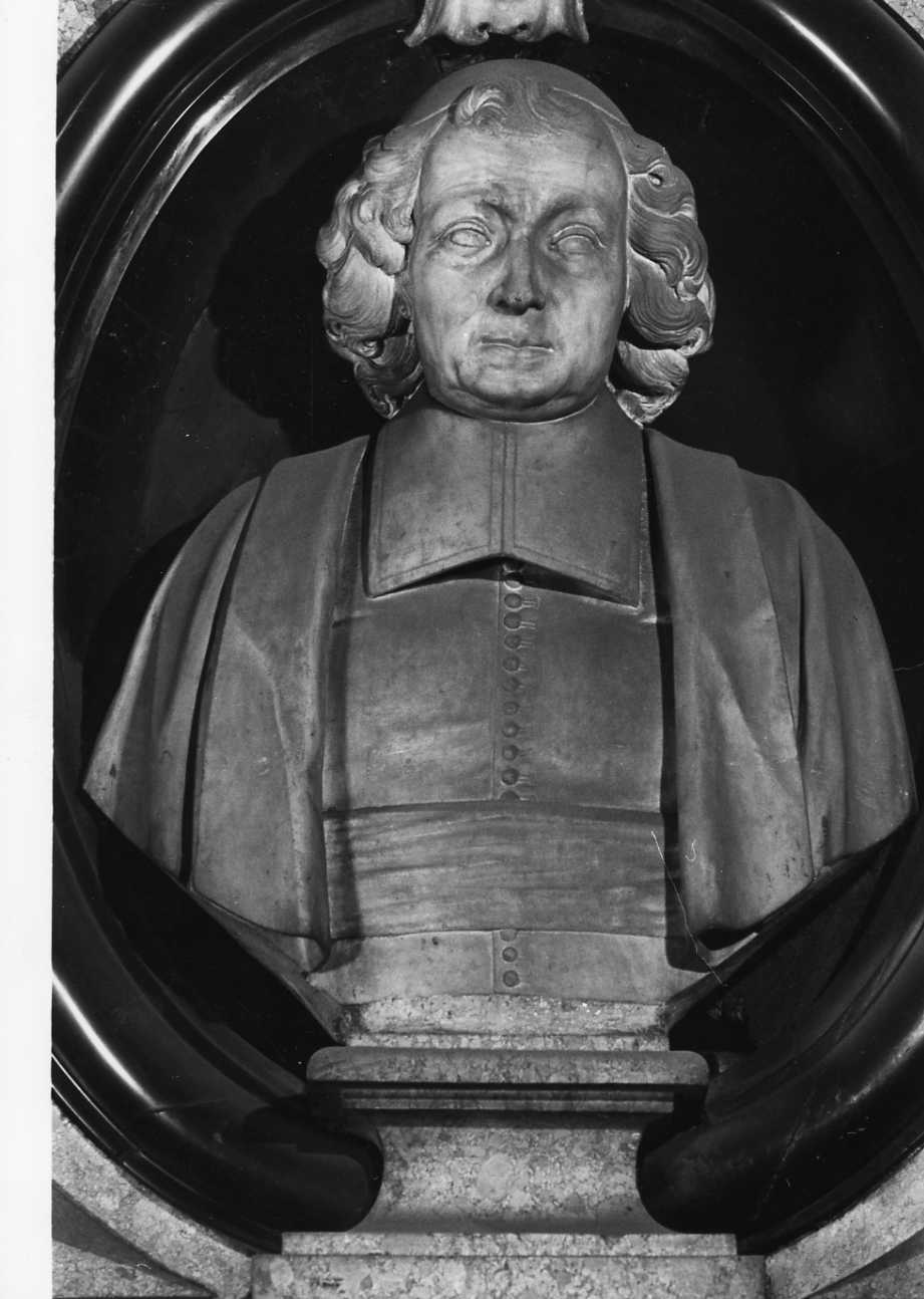 busto ritratto dell'Abate Graneri d'Entremont (busto, opera isolata) - bottega piemontese (fine sec. XVII)