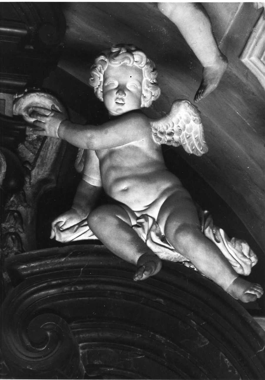 angelo (statua, coppia) - bottega piemontese (seconda metà sec. XVII)