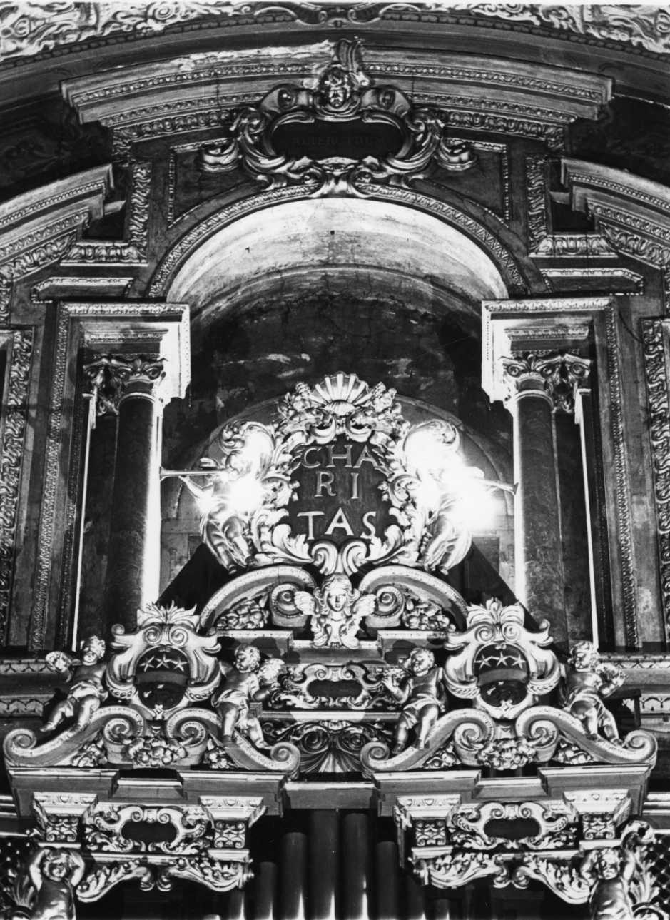 mostra di finestra, opera isolata di Somasso Pietro (maniera) (fine sec. XVII)