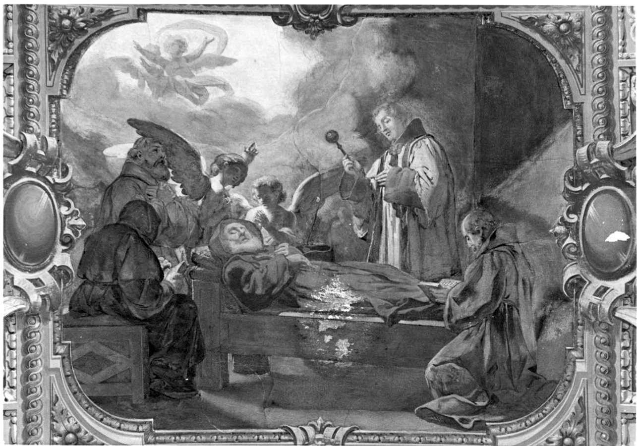 morte di San Francesco di Paola (dipinto, elemento d'insieme) di Gautier Francesco (primo quarto, metà sec. XIX, sec. XIX)