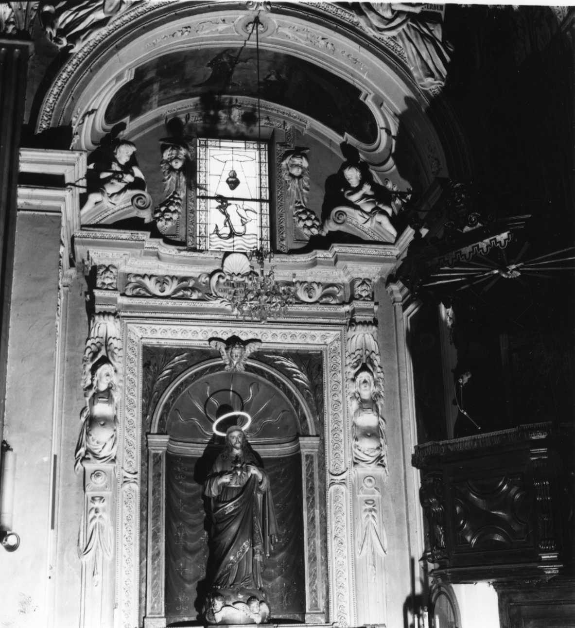 mostra d'altare, opera isolata - bottega piemontese (terzo quarto, terzo quarto sec. XVII, sec. XVII)