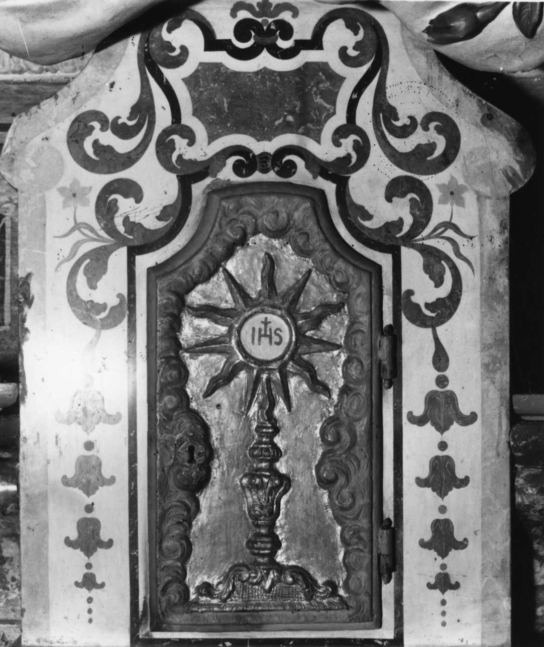 tabernacolo, opera isolata - bottega luganese, bottega lombarda (prima metà sec. XVIII)