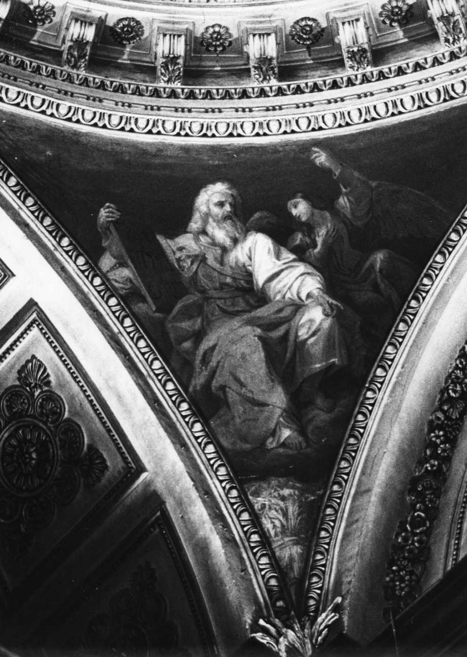 San Matteo Evangelista (pennacchio, elemento d'insieme) di Vacca Luigi (secondo quarto sec. XIX)