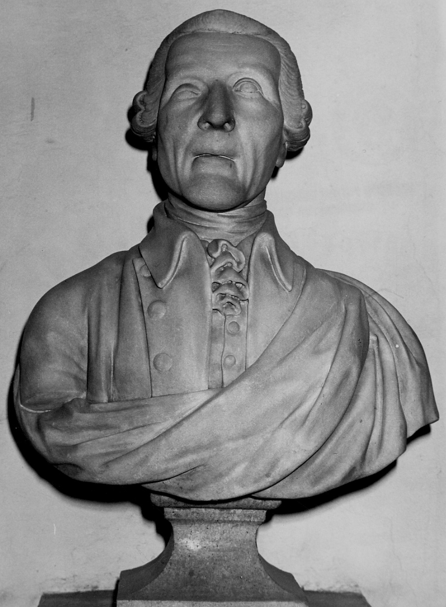 busto ritratto di Giovanni Battista De Verolfo (busto, opera isolata) di Trentini Francesco (fine sec. XVIII)