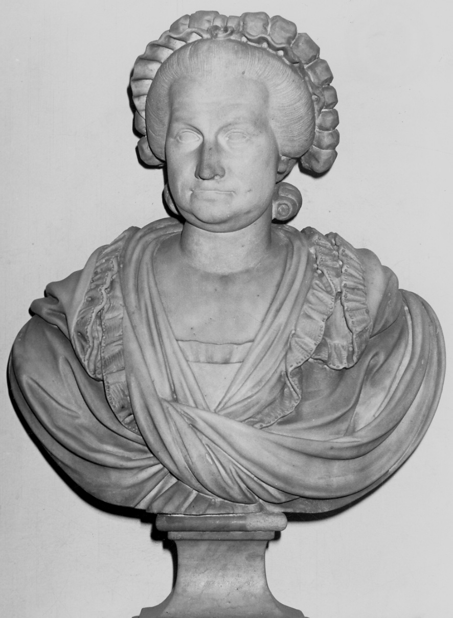 busto ritratto di Margherita Giraudi (busto, opera isolata) di Bernero Giovanni Battista (ultimo quarto sec. XVIII)