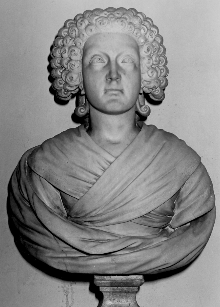 busto ritratto di Teresa Bersano (busto, opera isolata) - bottega piemontese (fine sec. XVIII)